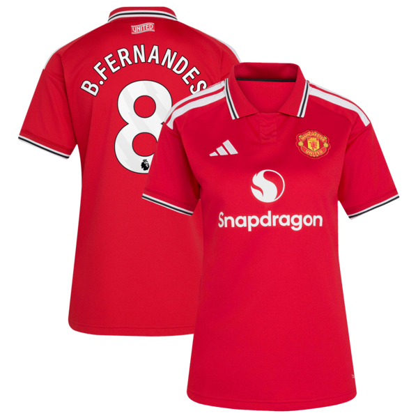 Jerseys Teams Bruno Fernandes Manchester United 2026/27 Home Replica Jersey Red