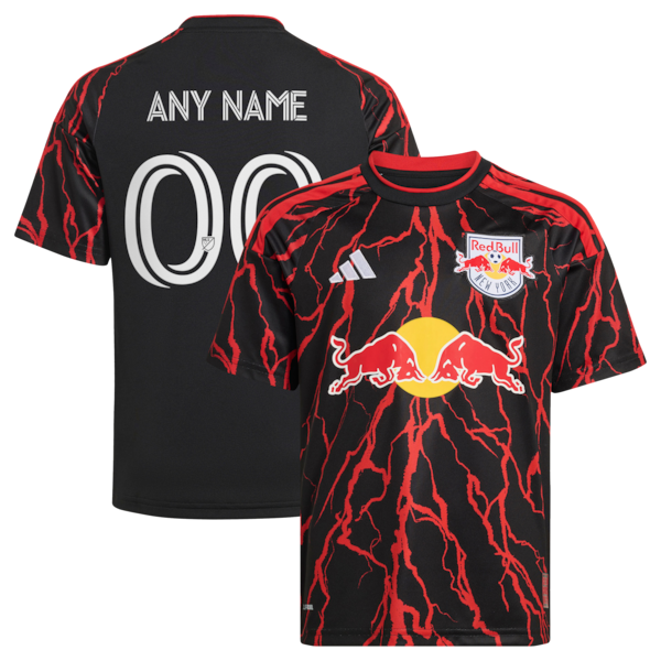 Customized New York Red Bulls 2026 The Rooted Kit Replica Custom Jersey Black