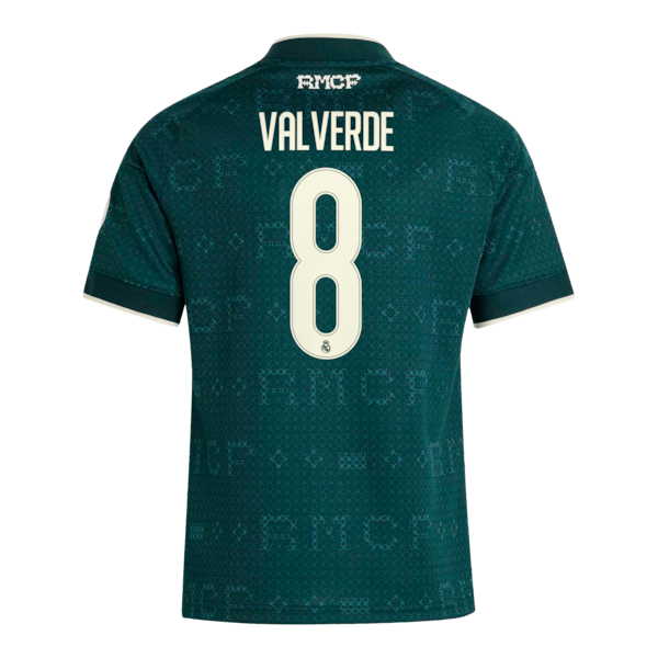 Federico Valverde Real Madrid Jerseys Teams Youth 2026/27 Away Replica Jersey - Green