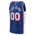 Jerseys Teams Philadelphia 76ers Fanatics Fast Break Custom Jersey Icon Blue