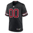 Arizona Cardinals Jerseys Teams Alternate Customized Game Jersey - Black