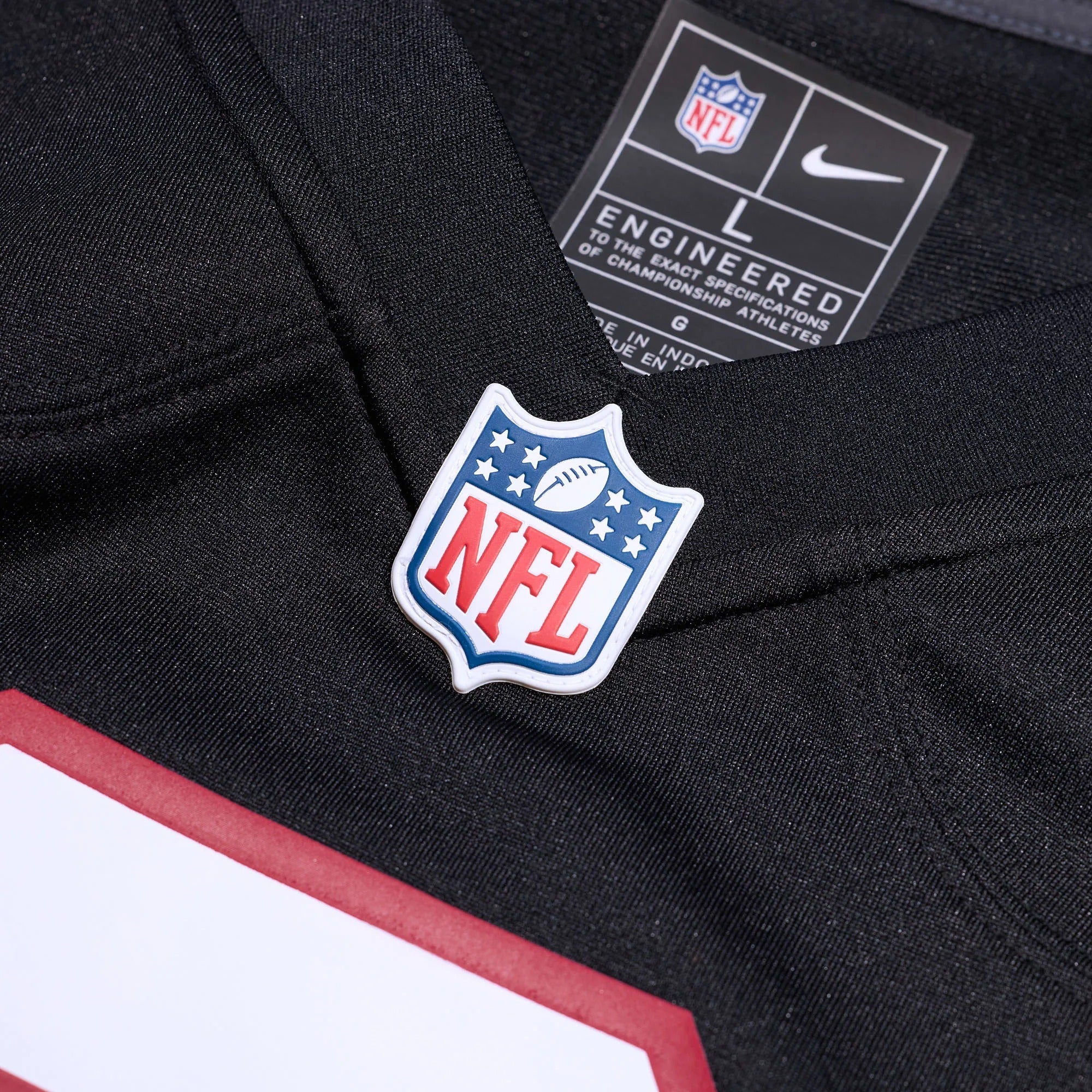 Atlanta Falcons Jerseys Teams Throwback Customized Game Jersey - Black