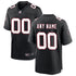 Atlanta Falcons Jerseys Teams Throwback Customized Game Jersey - Black