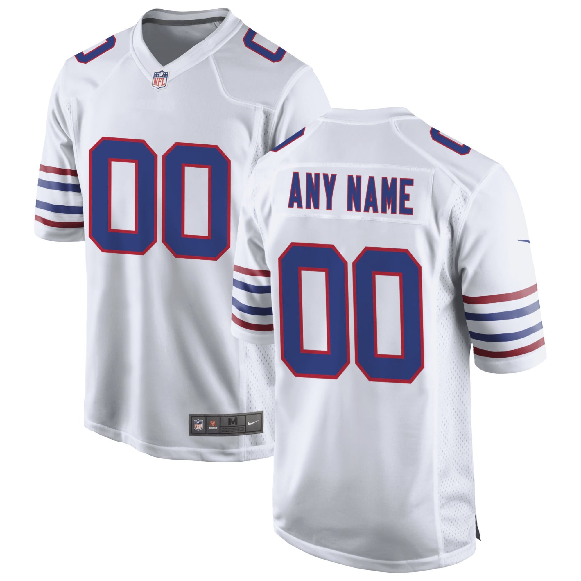 Buffalo Bills Jerseys Teams Alternate Customized Game Jersey - White