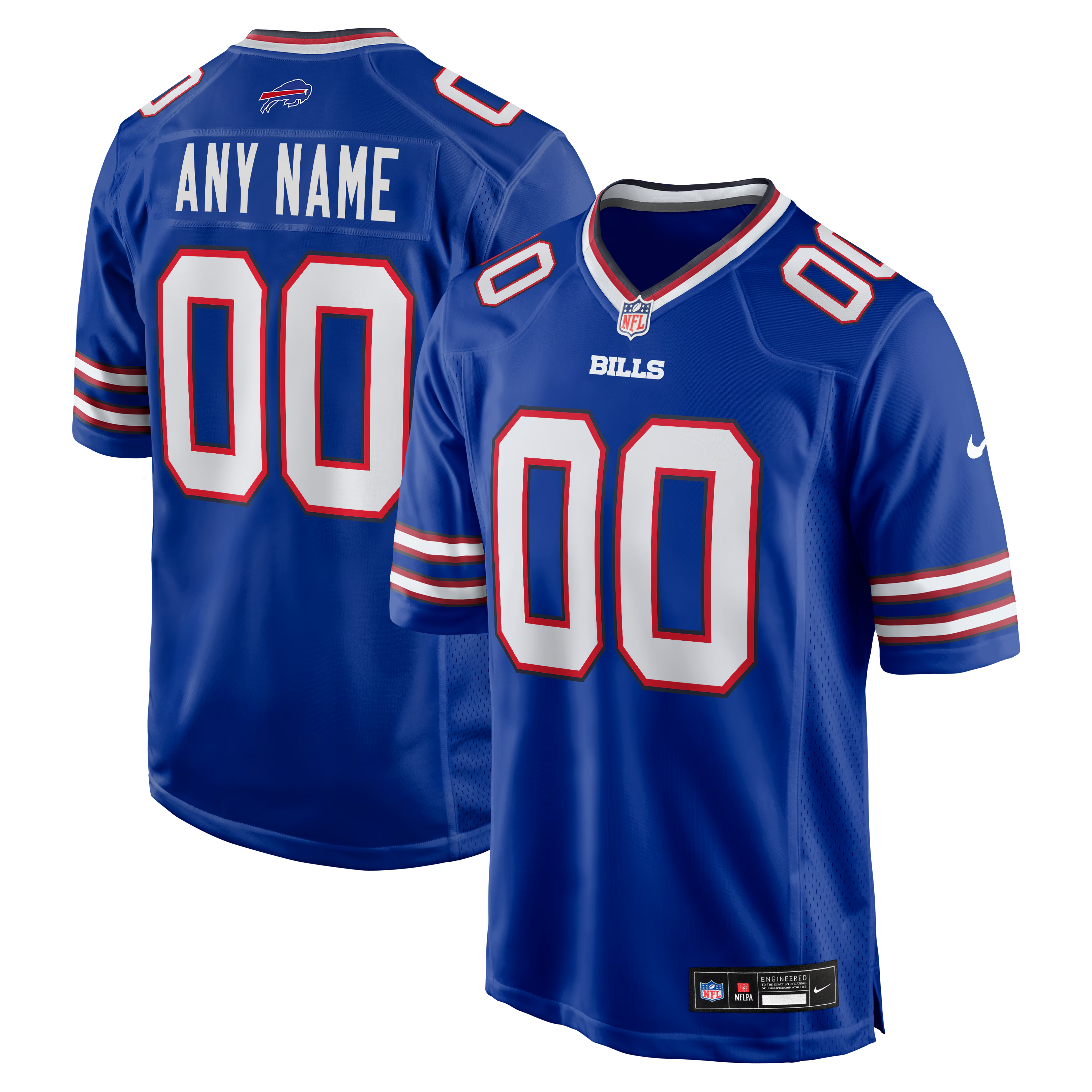 Buffalo Bills Jerseys Teams Customized Game Jersey - Royal