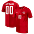 Canada National Teams Soccer Custom 2026 Home Match Authentic Custom Jersey - Red - Jersey Teams World