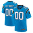 Carolina Panthers Custom Alternate Custom Game Jersey - Blue - Jersey Teams World