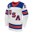 Charlie McAvoy #25 USA Hockey 2026 Away Jersey - Jerseys TeamsWhite - Jerseys Teams