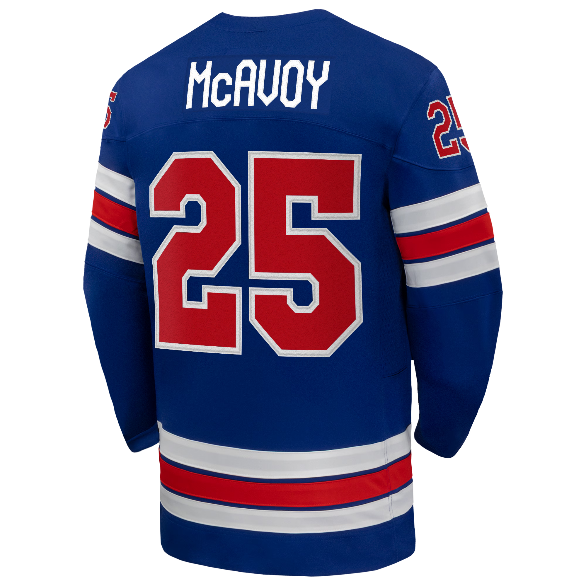 Charlie McAvoy #25 USA Hockey 2026 Home Jersey - Jerseys TeamsRoyal - Jerseys Teams