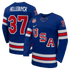 Connor Hellebuyck #37 USA Hockey 2026 Home Jersey - Jerseys TeamsRoyal - Jerseys Teams