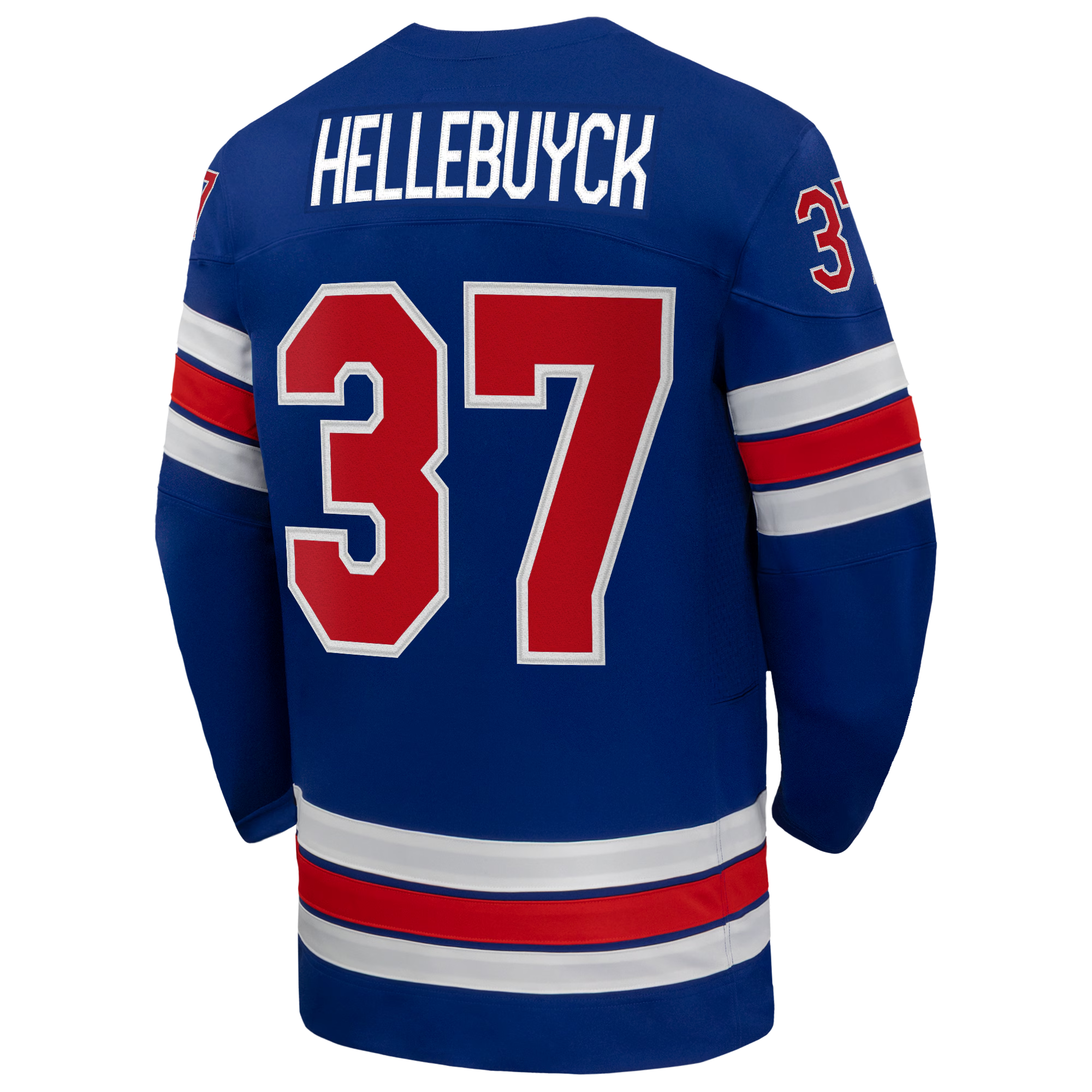 Connor Hellebuyck #37 USA Hockey 2026 Home Jersey - Jerseys TeamsRoyal - Jerseys Teams