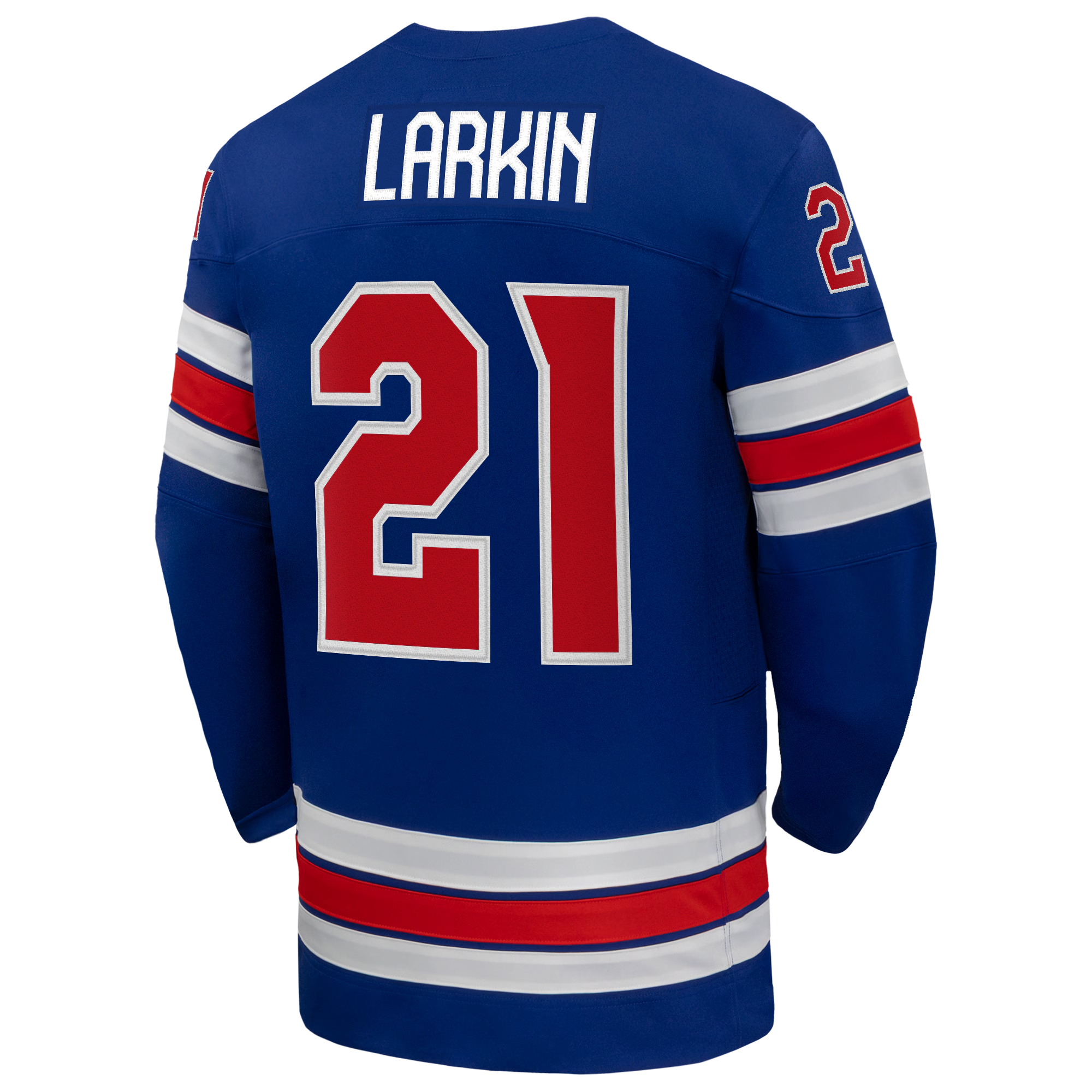 Dylan Larkin #21 USA Hockey 2026 Home Jersey - Jerseys TeamsRoyal - Jerseys Teams