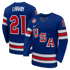 Dylan Larkin #21 USA Hockey 2026 Home Jersey - Jerseys TeamsRoyal - Jerseys Teams