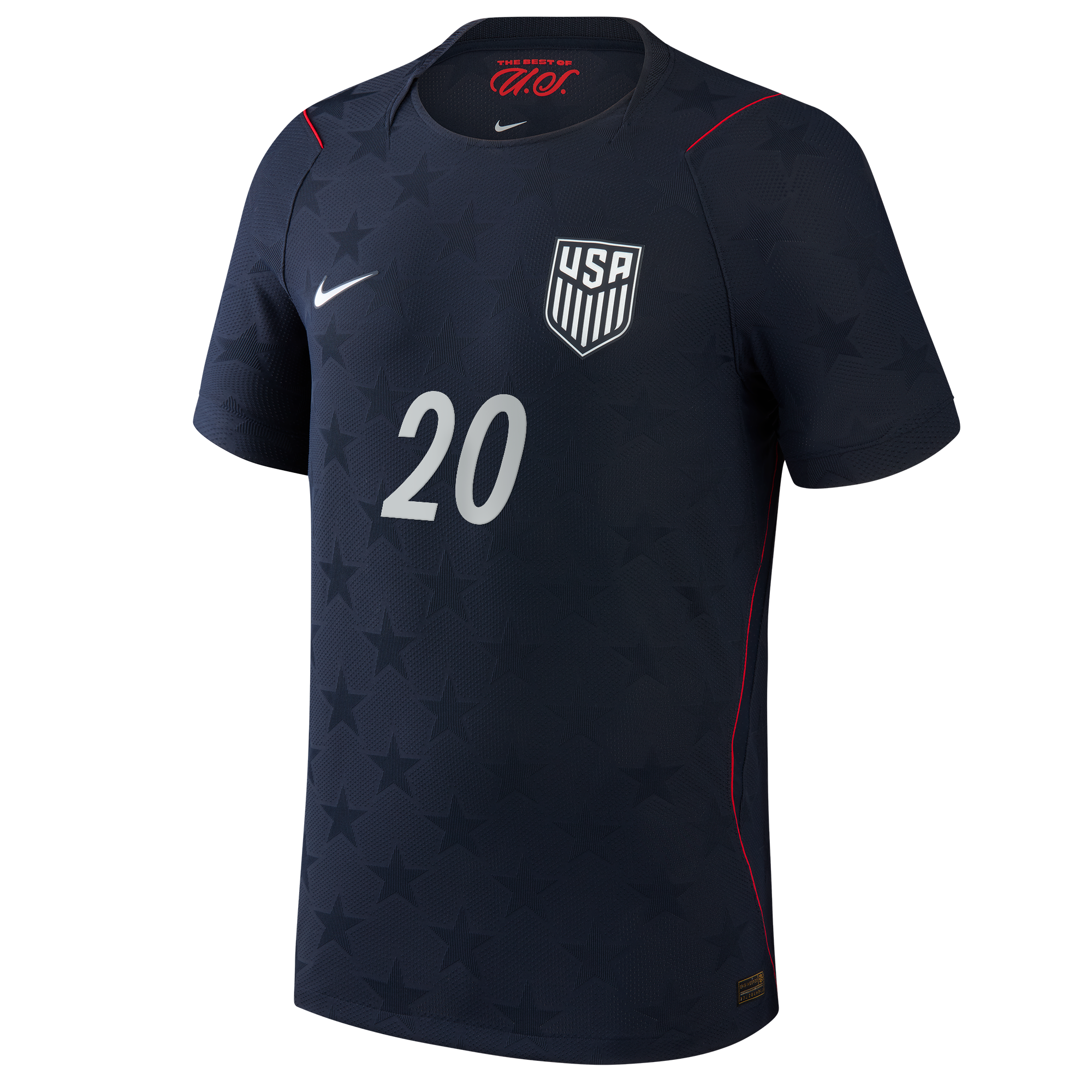 Folarin Balogun USMNT 2026 Away Match Jersey Blue | Jerseys TeamsUSA Soccer Jersey - Jerseys Teams