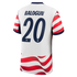 Folarin Balogun USMNT 2026 Home Match Jersey White | Jerseys TeamsUSA Soccer Jersey - Jerseys Teams