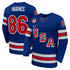 Jack Hughes #86 USA Hockey 2026 Home Jersey - Jerseys TeamsRoyal - Jerseys Teams