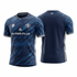 Jerseys Teams Hyper-Flux Performance Jersey – Deep Blue/Electric Tech – Men’s Athletic Fit