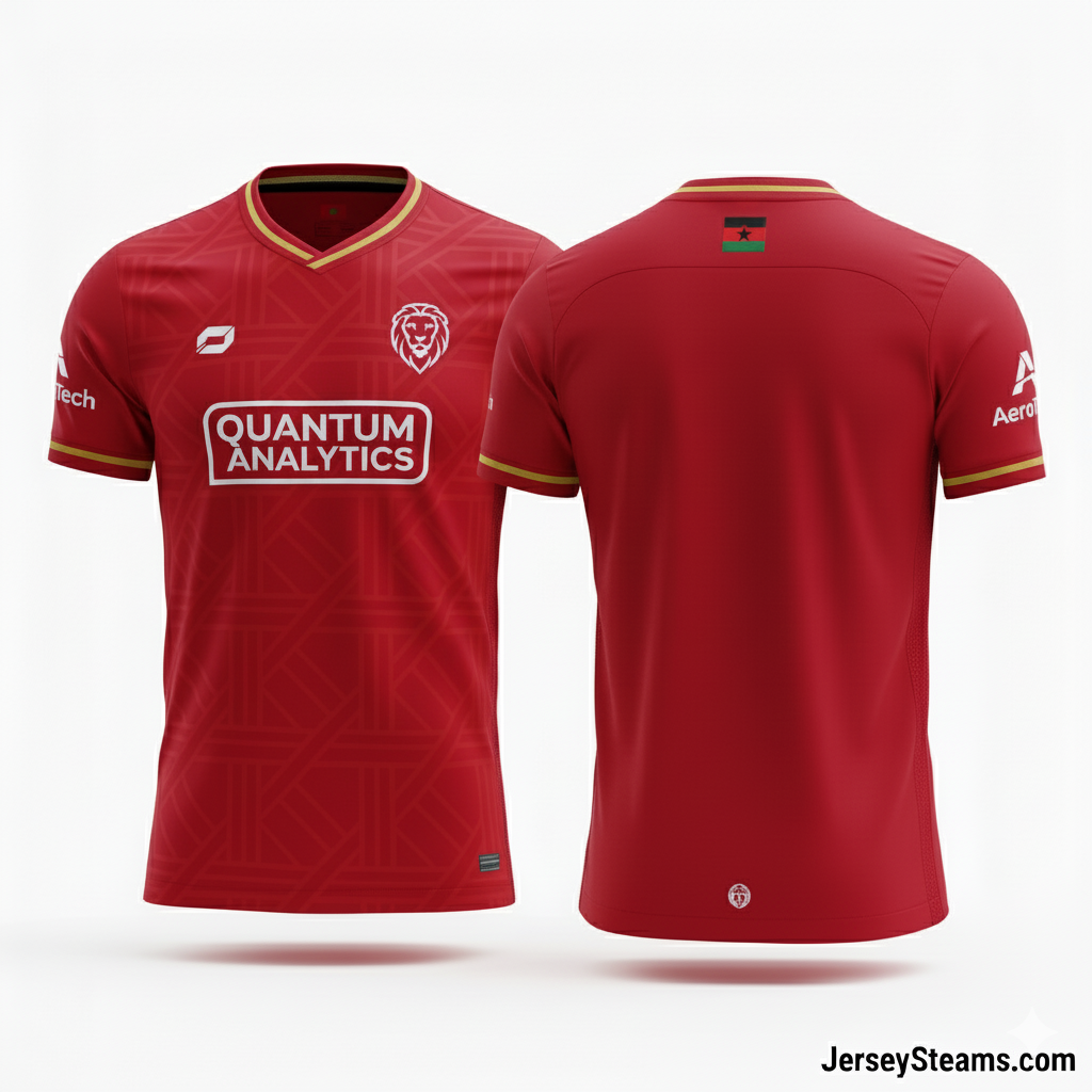 Jerseys Teams Quantum Series Soccer Jersey – Vibrant Red – Men’s Performance Fit
