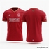 Jerseys Teams Quantum Series Soccer Jersey – Vibrant Red – Men’s Performance Fit