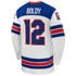 Matthew Boldy #12 USA Hockey 2026 Away Jersey - Jerseys TeamsWhite - Jerseys Teams