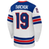 Matthew Tkachuk #19 USA Hockey 2026 Away Jersey - Jerseys TeamsWhite - Jerseys Teams