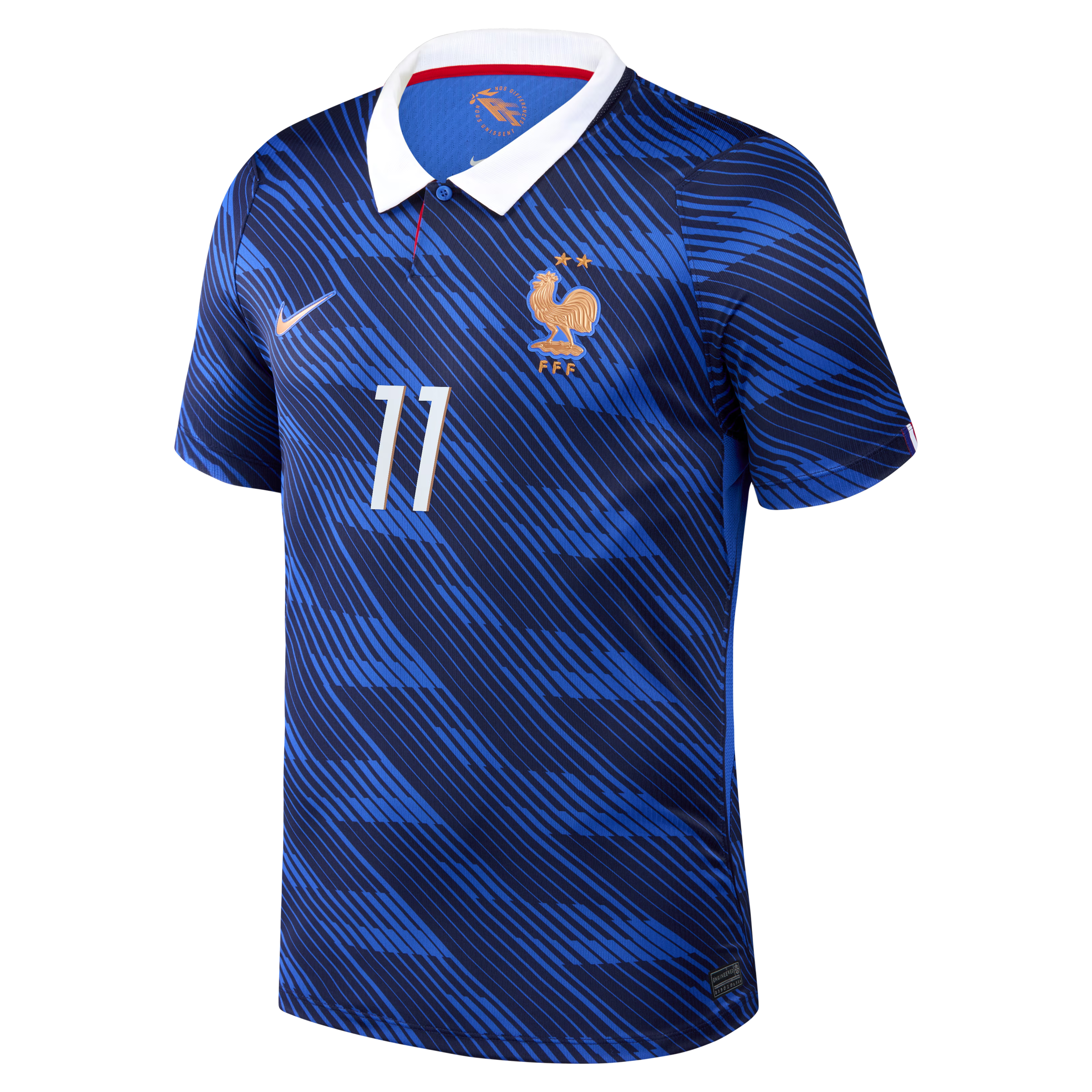 Michael Olise France National Team Jerseys Teams 2026 Home Stadium  Jersey - Blue