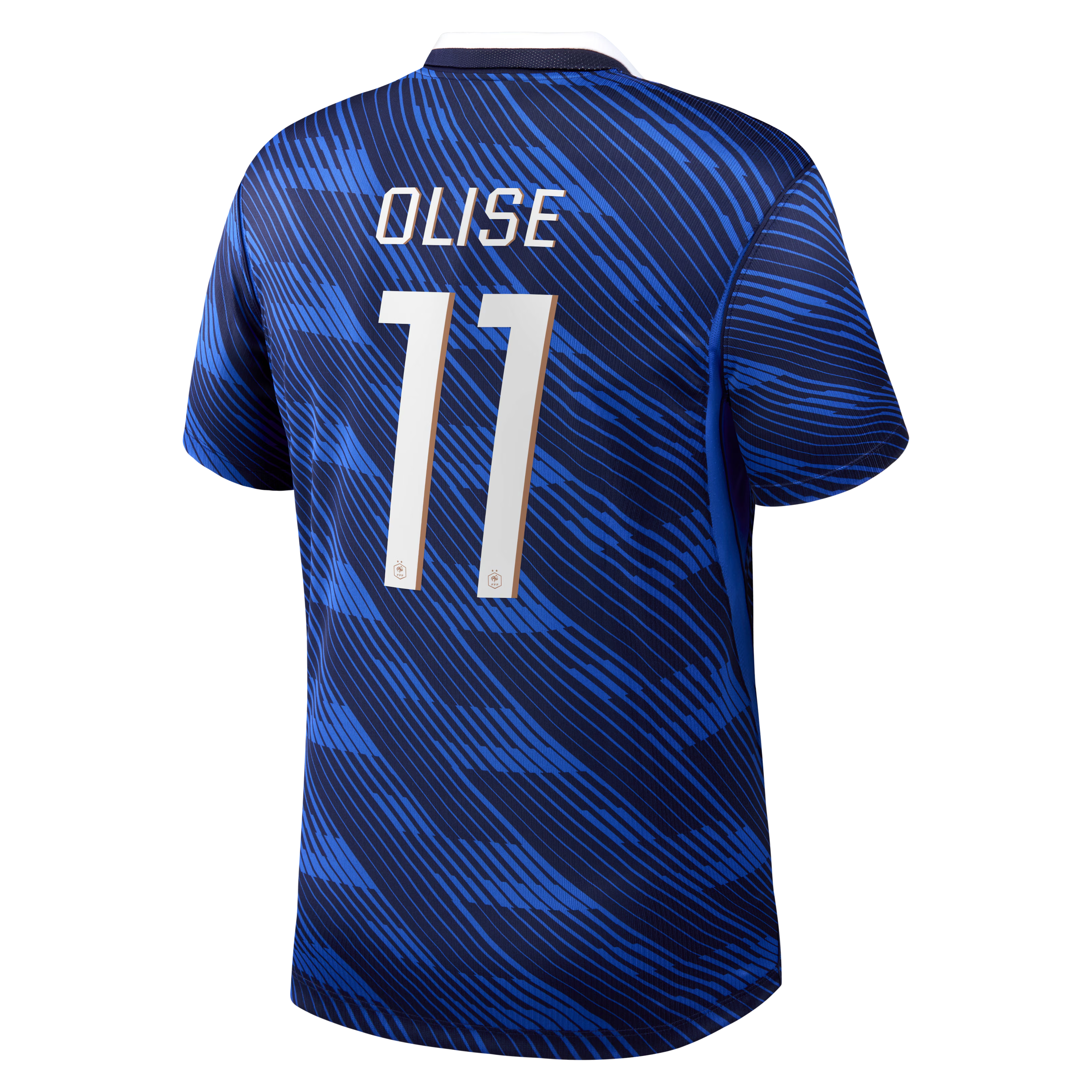 Michael Olise France National Team Jerseys Teams 2026 Home Stadium  Jersey - Blue