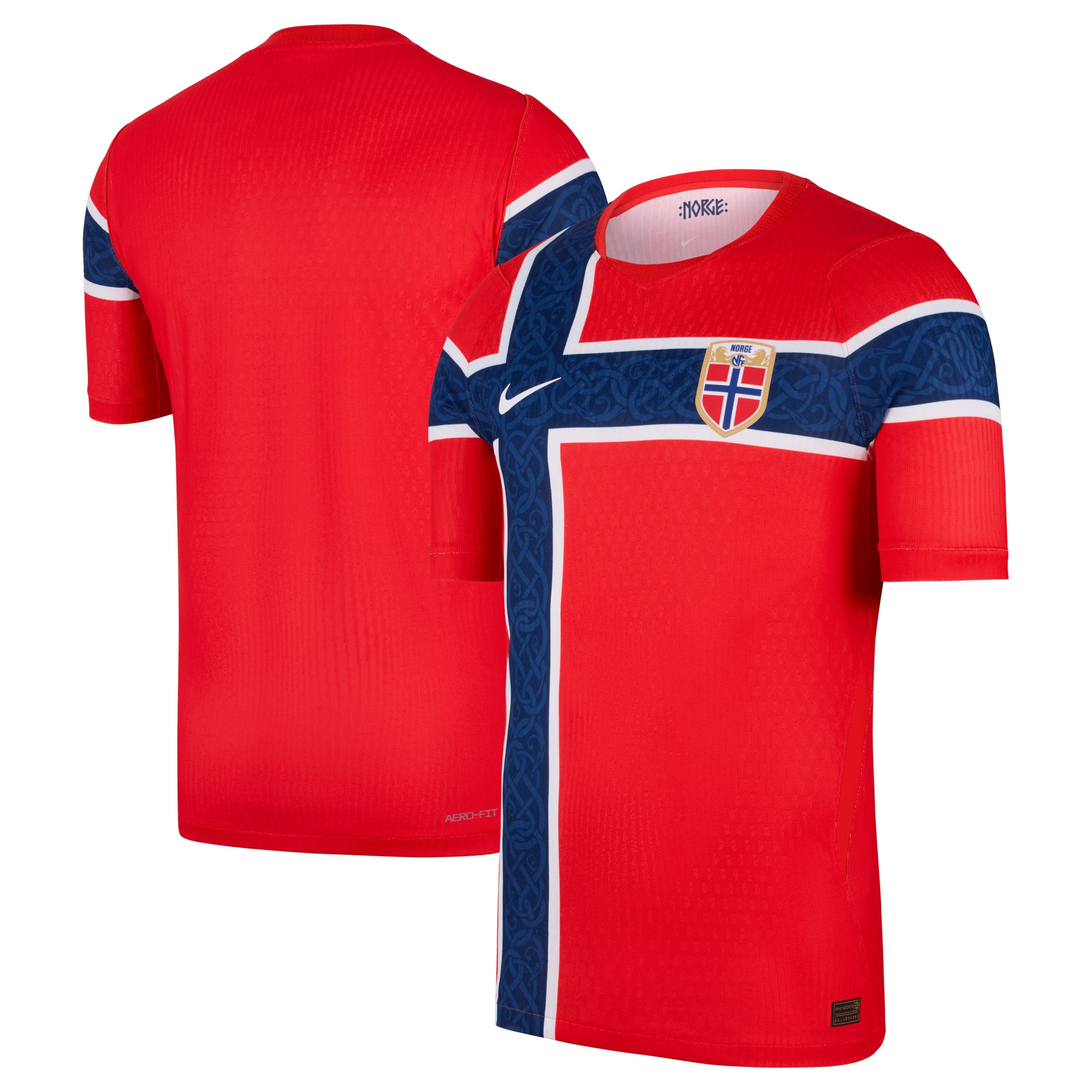 Custom Norway National Team 2026 Home Match Jersey - Red - Jersey Teams World