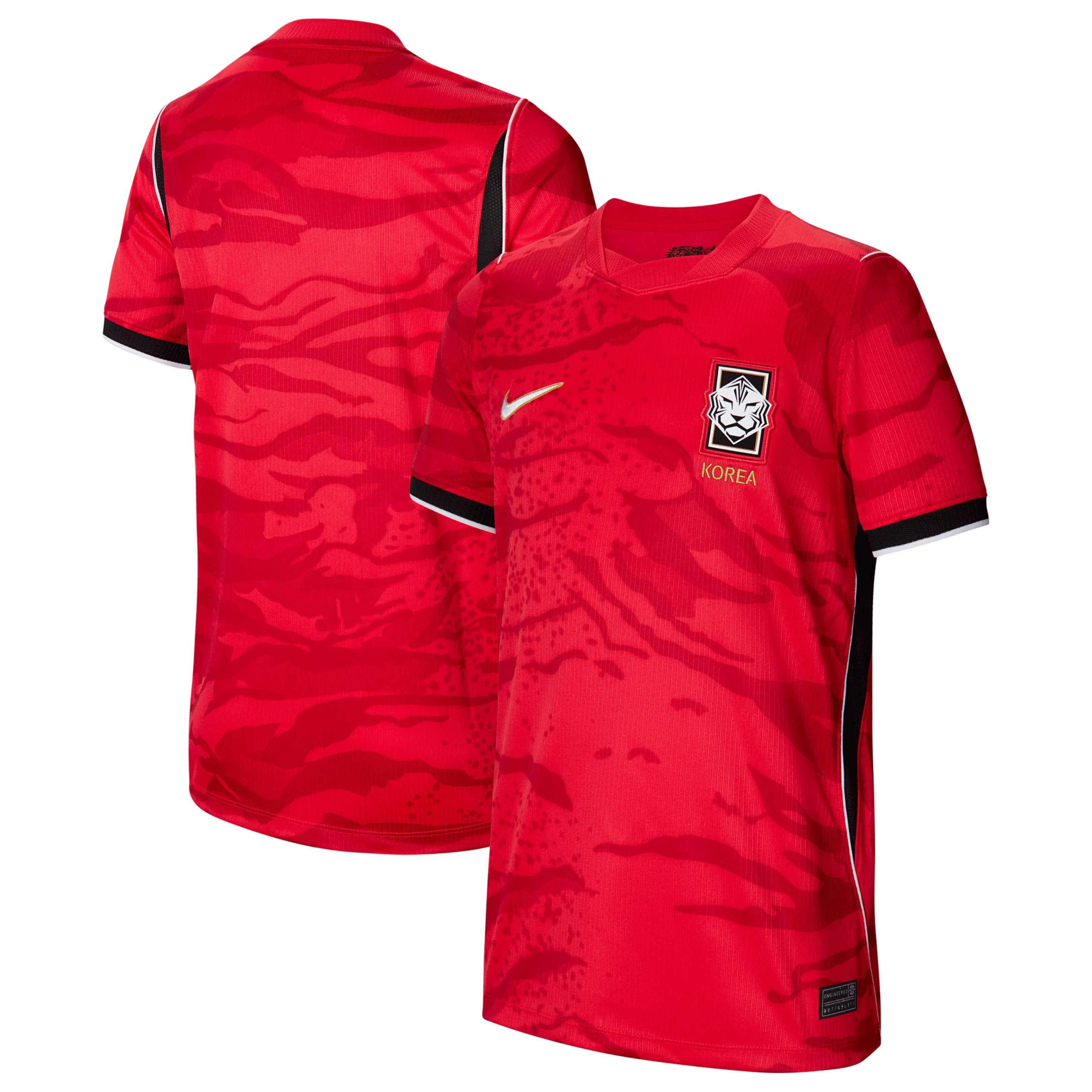 Custom South Korea National Team 2026 Home Stadium Jersey - Red - Jersey Teams World