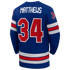 Jerseys TeamsUSA Hockey Authentic 2026 Home Supporter Edition Jersey – Auston Matthews #34 – Royal Blue - Jerseys Teams