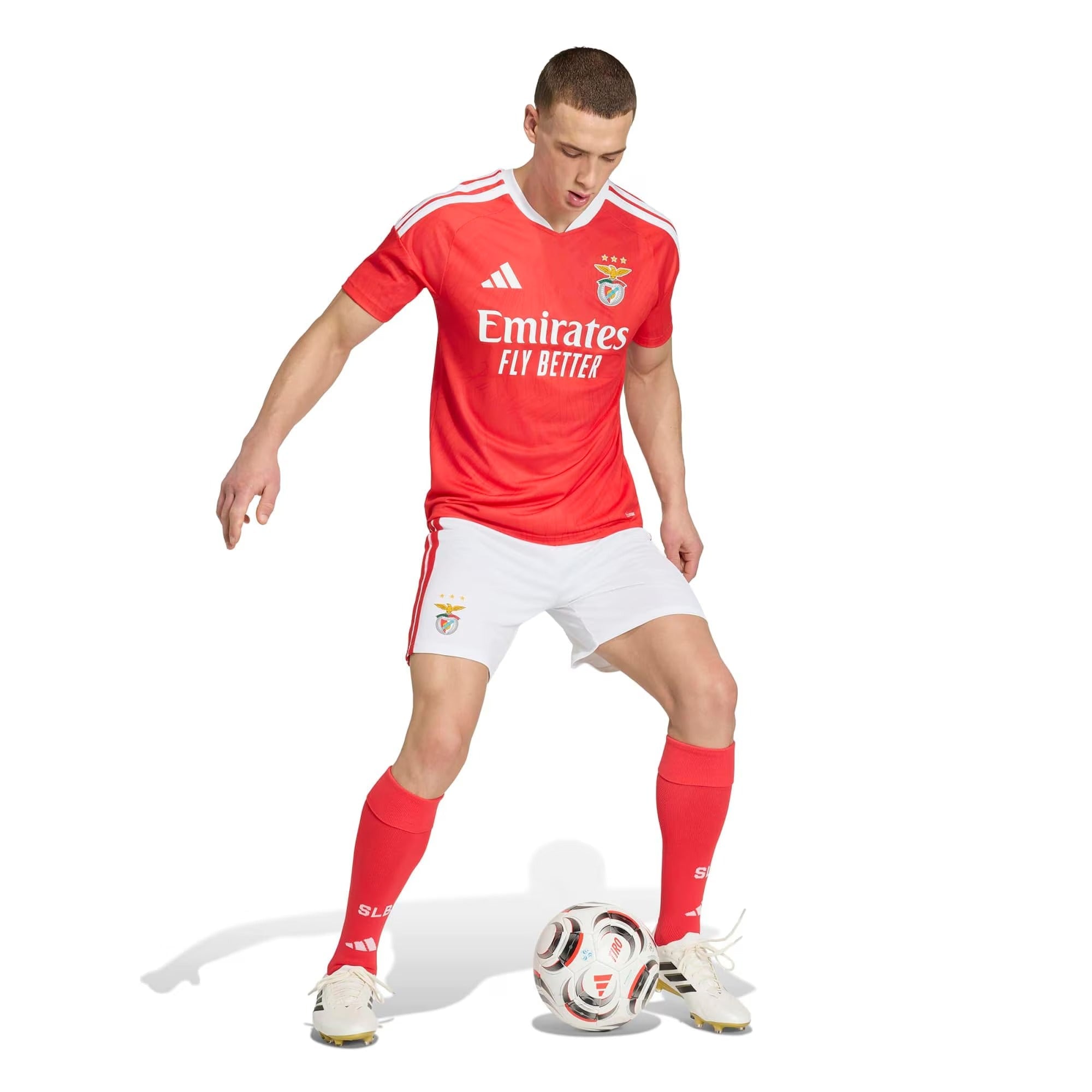 Official Benfica adidas 2026/27 Home Replica Jersey - Red - Jersey Teams World