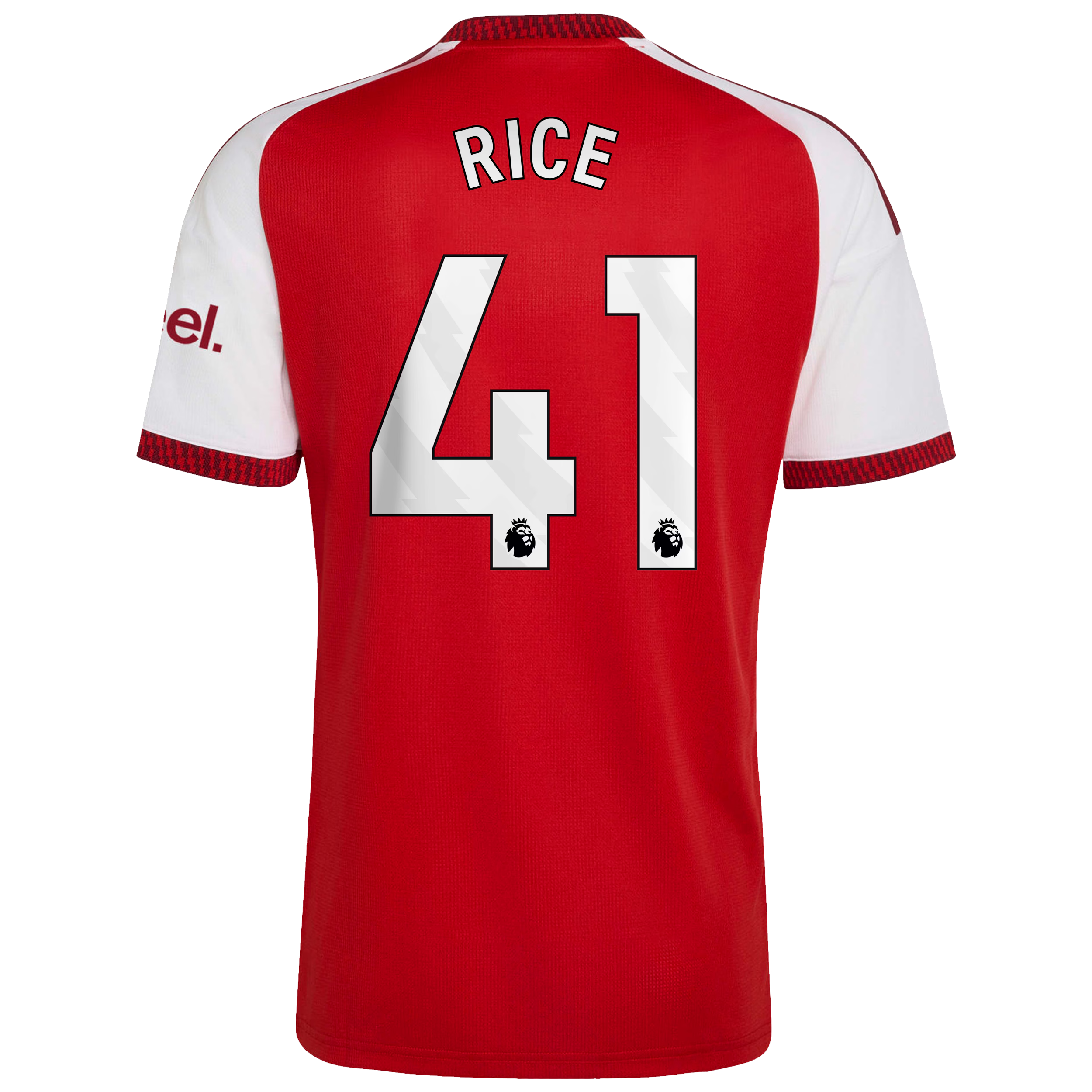 Official Declan Rice Arsenal Jerseys Teams 2026/27 Home  Jersey - Red Midfielder Soccer Gear