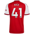 Official Declan Rice Arsenal Jerseys Teams 2026/27 Home  Jersey - Red Midfielder Soccer Gear