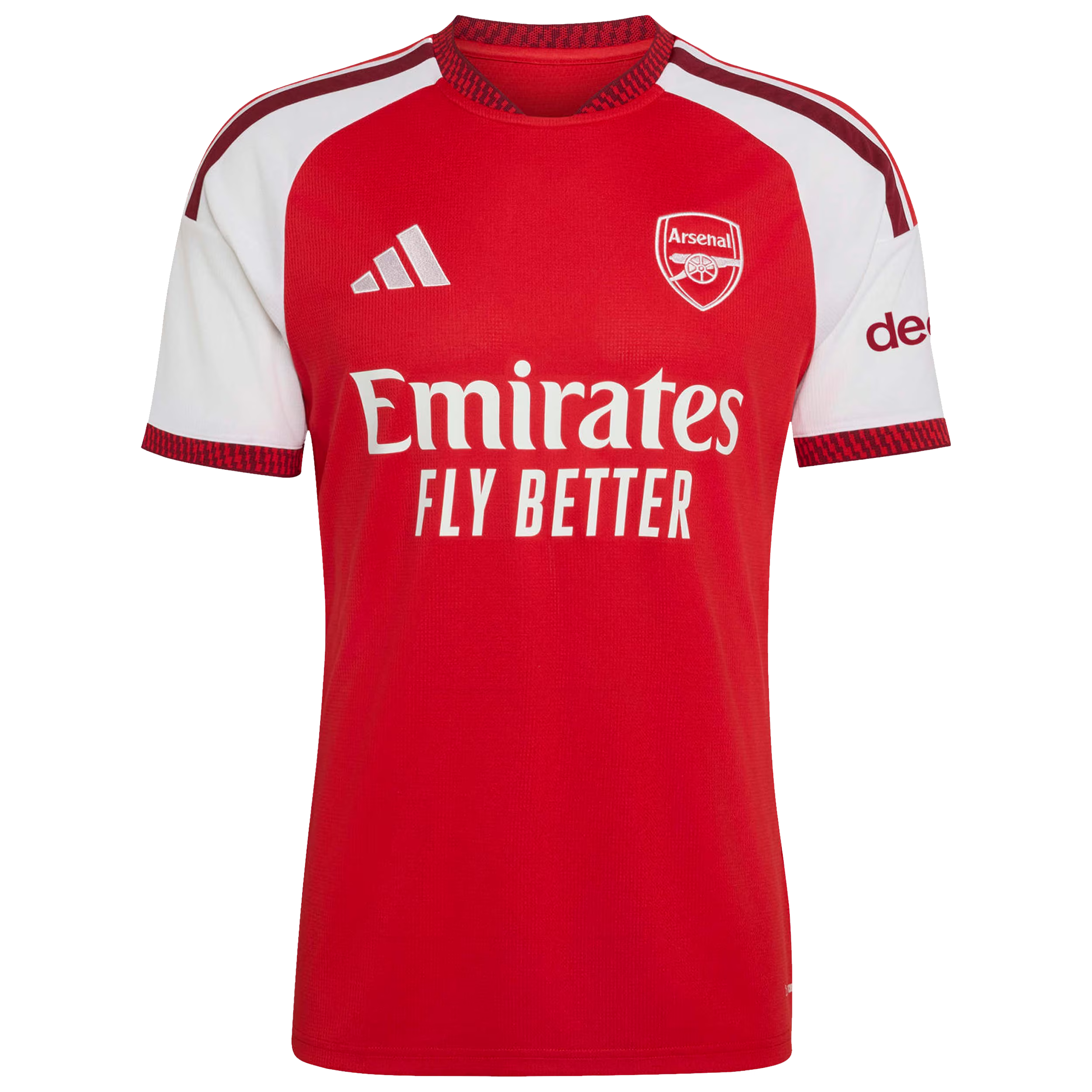 Official Eberechi Eze Arsenal Jerseys Teams 2026/27 Home  Jersey - Red Soccer Gear