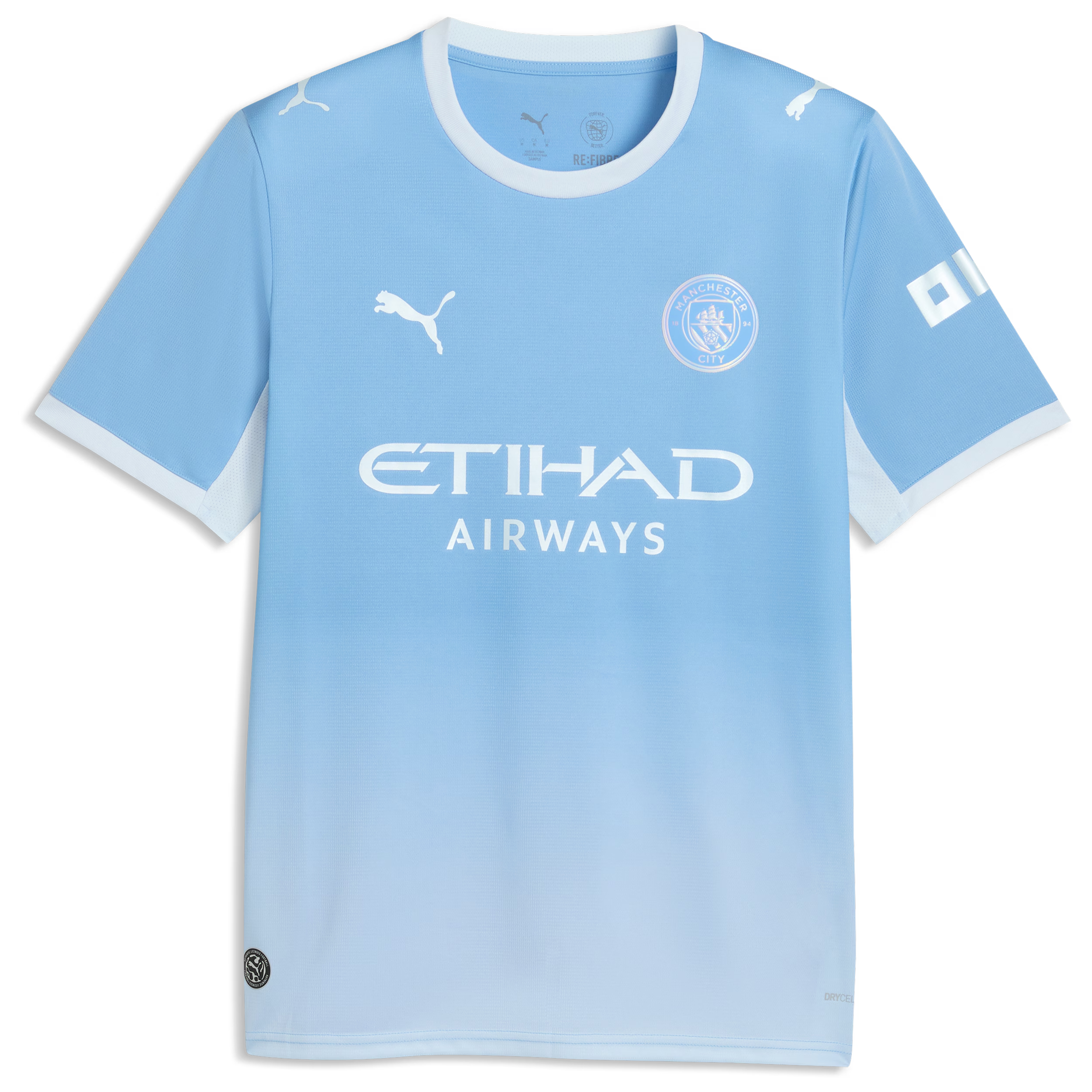 Official Phil Foden Manchester City Puma 2026/27 Home Replica Jersey - Light Blue - Jersey Teams World