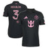 Official Sergio Reguilón Inter Miami CF 2026 On-Field Patch Jerseys Teams Jersey - Black - Jerseys Teams