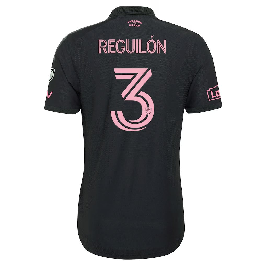 Official Sergio Reguilón Inter Miami CF 2026 On-Field Patch Jerseys Teams Jersey - Black - Jerseys Teams