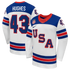 Quinn Hughes #43 USA Hockey 2026 Away Jersey - Jerseys TeamsWhite - Jerseys Teams