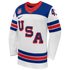 Quinn Hughes #43 USA Hockey 2026 Away Jersey - Jerseys TeamsWhite - Jerseys Teams