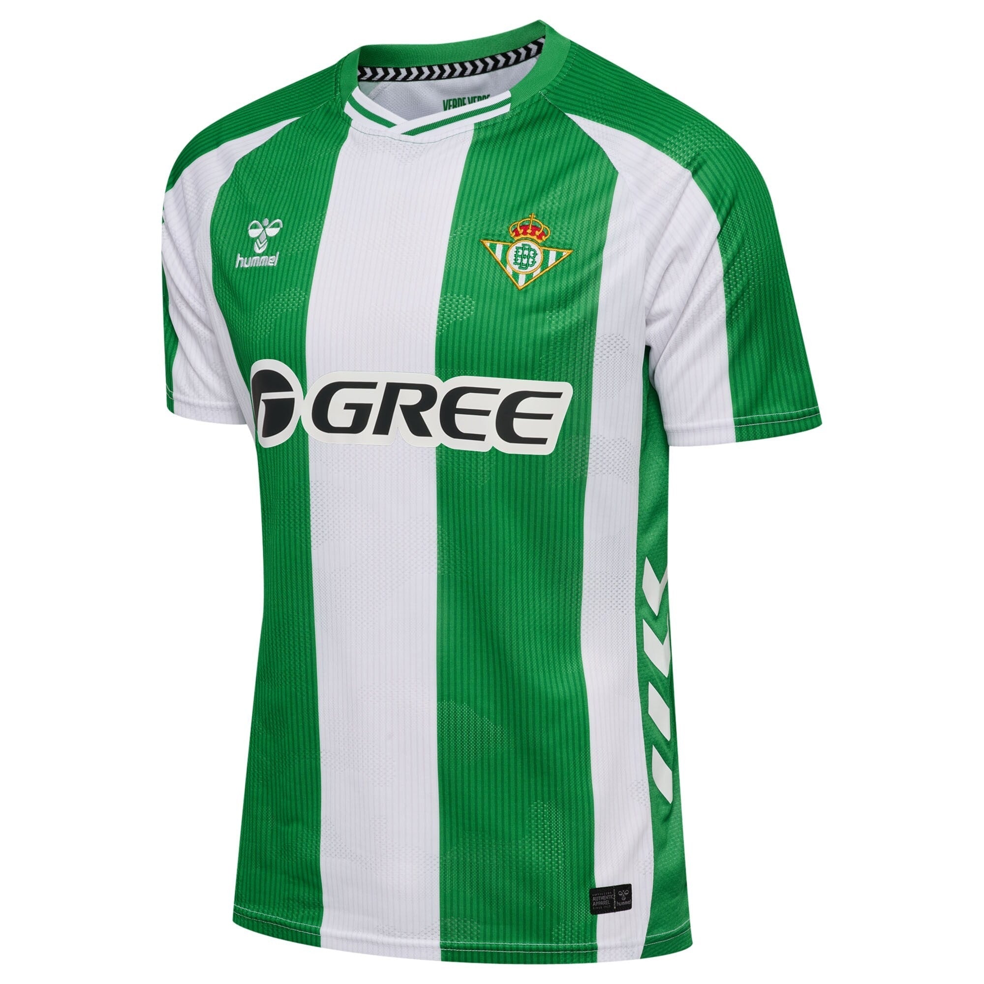 Real Betis Hummel Unisex Home 2025/26 Custom Jersey - Green - Jerseys Teams