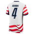 Tyler Adams USMNT 2026 Home Match Jersey White | Jerseys TeamsUSA Soccer Jersey - Jerseys Teams