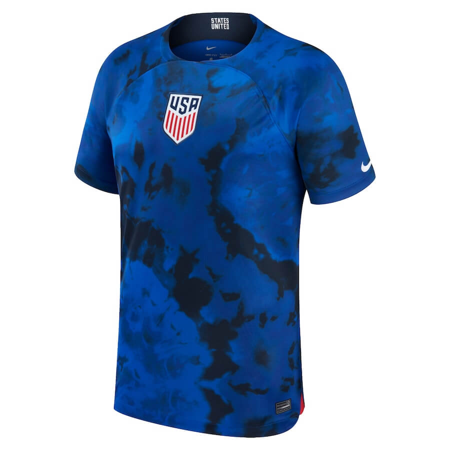 USA National Team Away Stadium Shirt 2022  customized Jersey Unisex - Blue - Jerseys Teams
