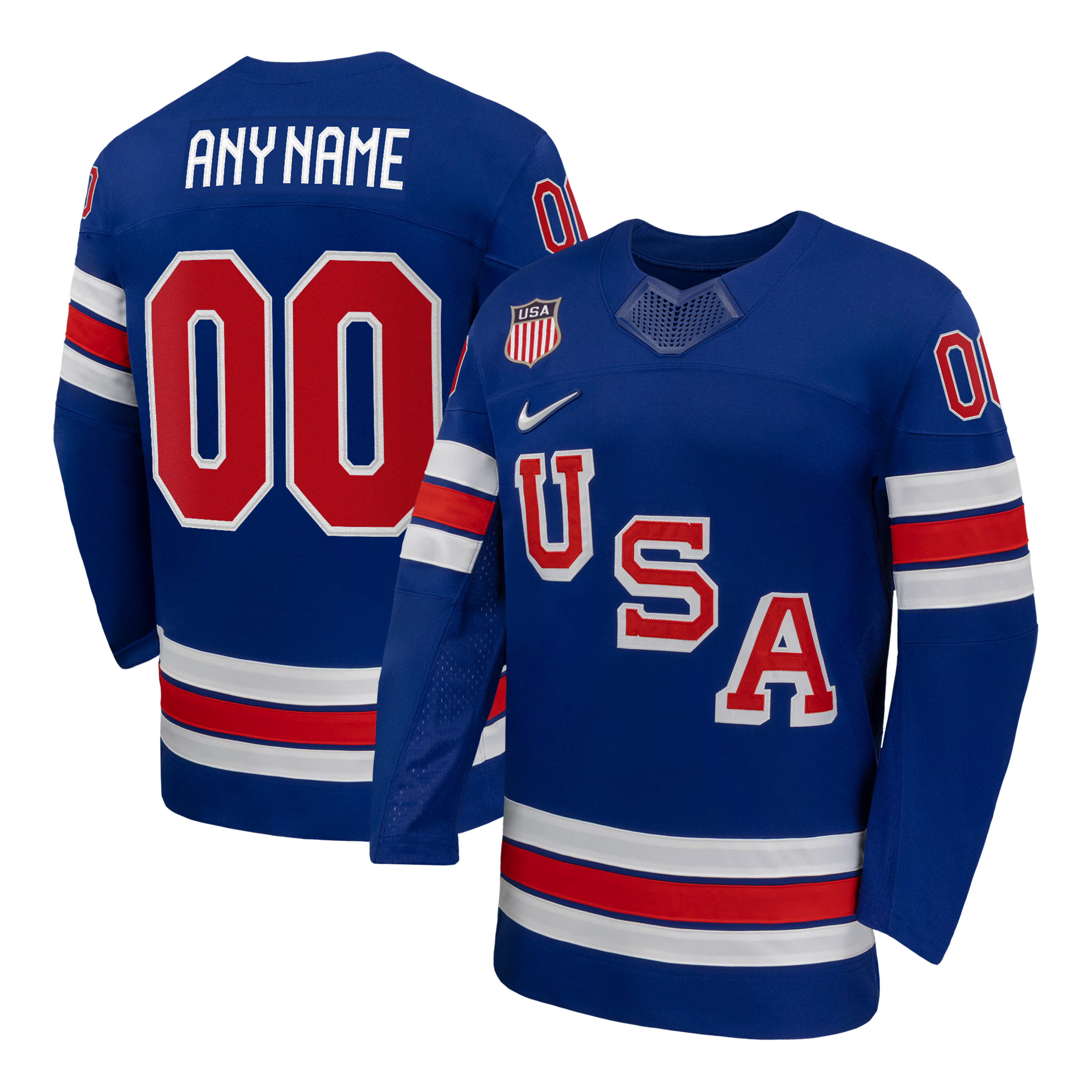 USA Hockey Jerseys TeamsRoyal 2026 Home Custom Jersey - Jerseys Teams