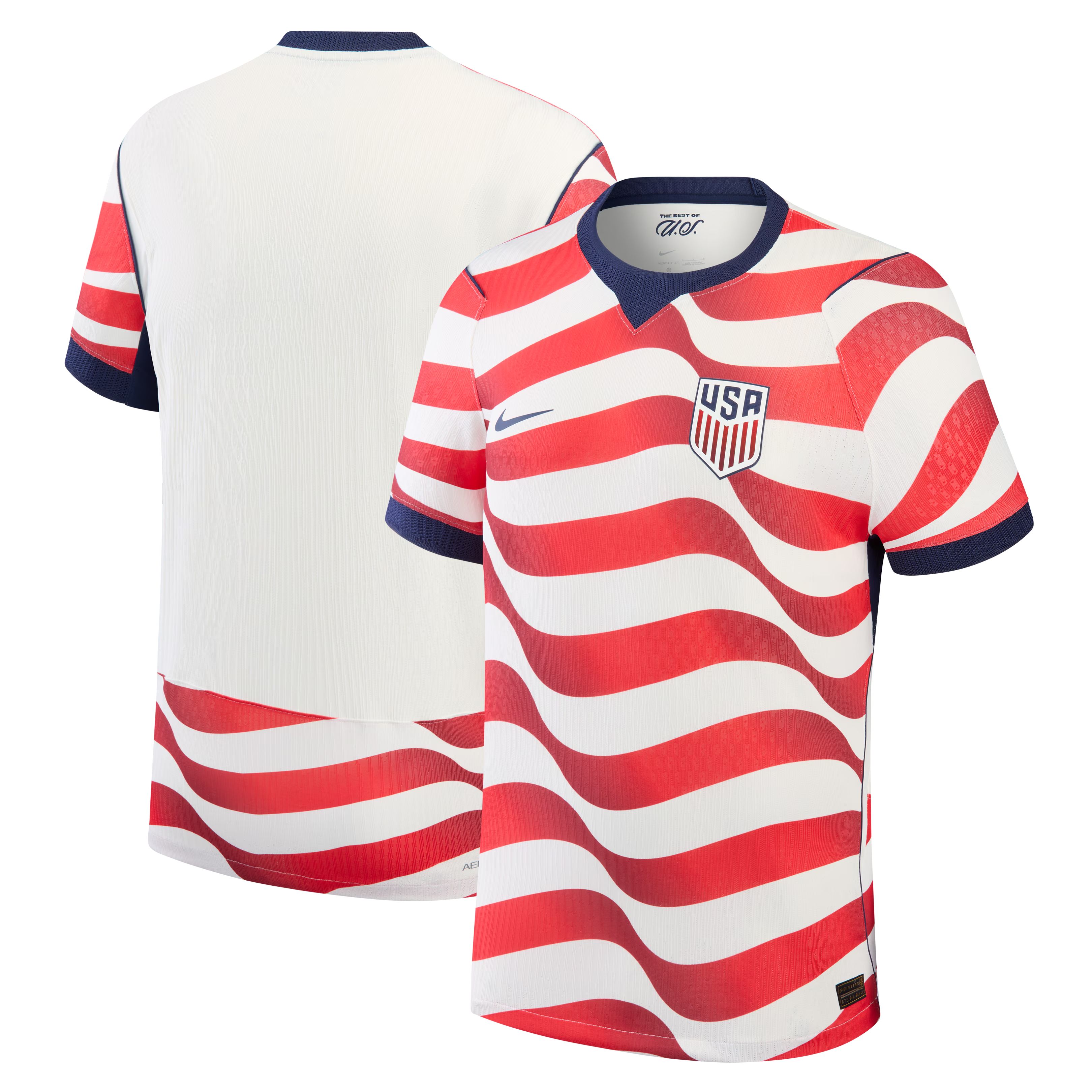 USMNT 2026 Home Match Custom Jersey White | Custom USA Soccer Jersey - Jersey Teams World