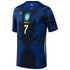 Vinicius Junior Brazil National Team Jordan Brand 2026 Away Stadium Jersey - Blue - Jersey Teams World