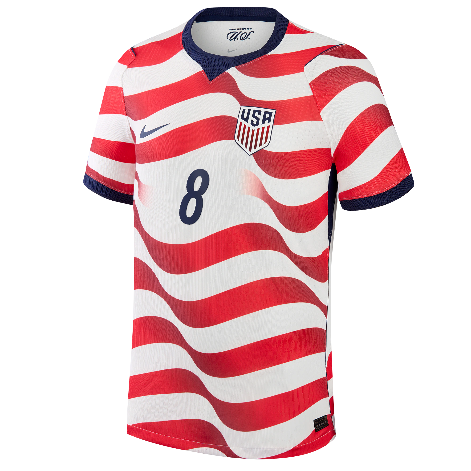 Weston McKennie USMNT 2026 Home Match Jersey White | Jerseys TeamsUSA Soccer Jersey - Jerseys Teams