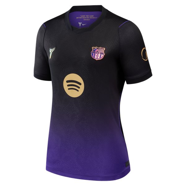 Barcelona Jerseys Teams Women's 2026/27 Away Stadium Replica Custom Jersey - Purple