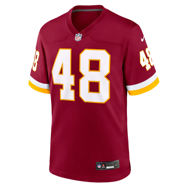 Joshua Josephs Washington Commanders Jerseys Teams Game Player Jersey - Burgundy