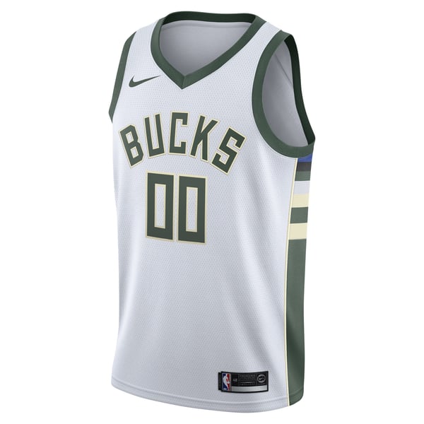 Jerseys Teams Milwaukee Bucks Nike 2020/21 Swingman Custom Jersey - White