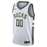 Jerseys Teams Milwaukee Bucks Nike 2020/21 Swingman Custom Jersey - White